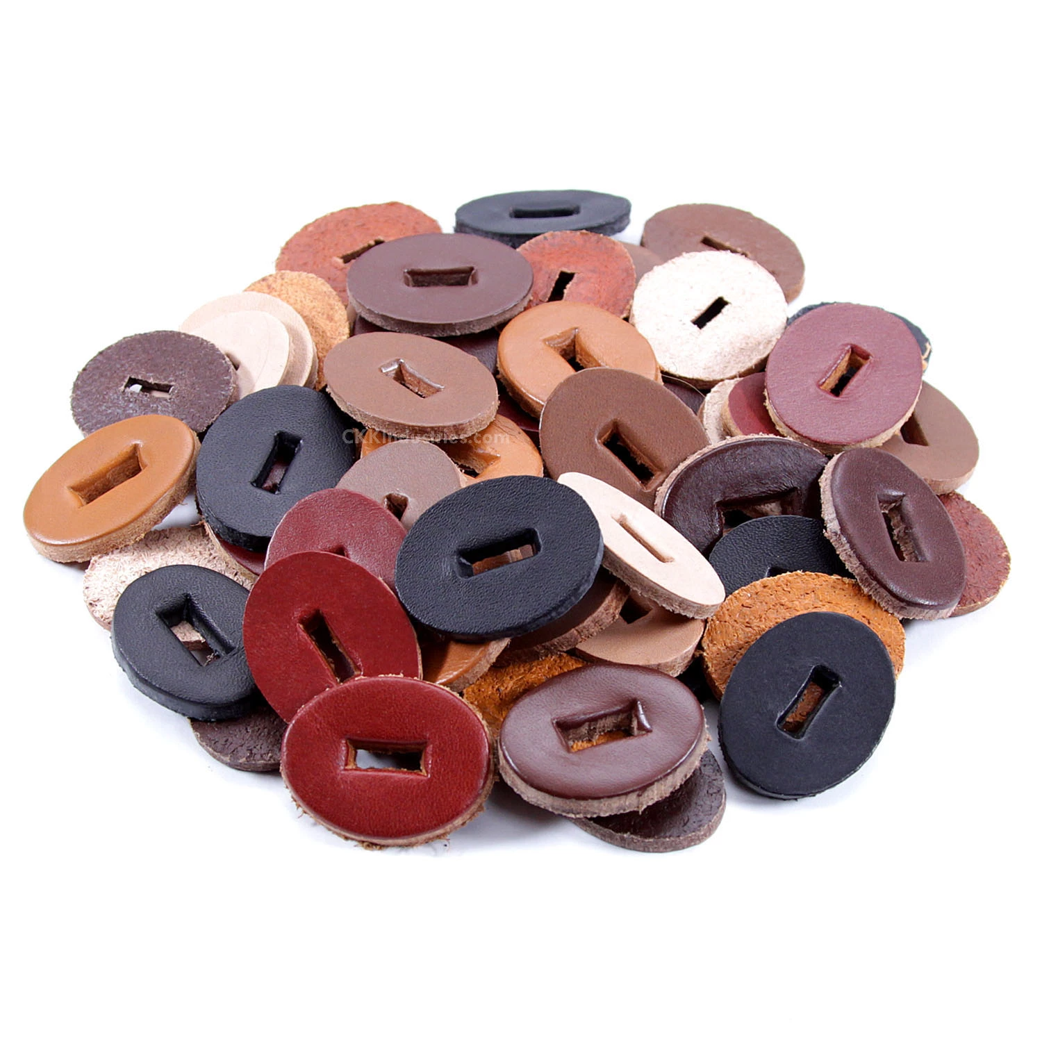 Leather Handle Washers - Oval - (1.30 X 1.00 X .125) - (Color Variety Pack) - USA Made - (60 Pack) 3 Leather Handle Washers - Oval - (1.30 X 1.00 X .125) - (Color Variety Pack) - USA Made - (60 Pack)