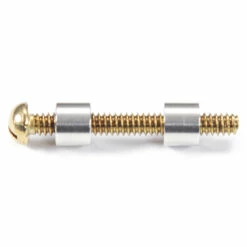 Loveless-Style Fasteners - For Handles - (.250HD X 6-32US X 1.15L) - Nickel Silver/Brass - (10 Pk) -Knife Kits Sales Shop lf 250bns 2 1500