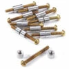 Loveless-Style Fasteners - For Handles - (.250HD X 6-32US X 1.15L) - Stainless Steel/Brass - (10 Pk) -Knife Kits Sales Shop lf 250bs 10 1 1500