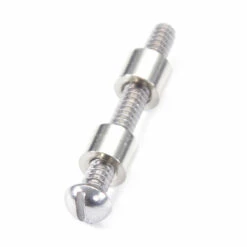 Loveless-Style Fasteners With Step Drill Combo Kit - (.250HD X 6-32US X 1.15L) - Nickel Silver/Stain -Knife Kits Sales Shop lf 250sns 1 1500 1