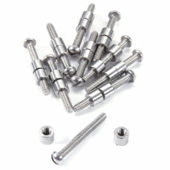 Loveless-Style Fasteners - For Handles - (.250HD X 6-32US X 1.15L) - Stainless Steel - (10 Pk)