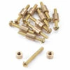 Loveless-Style Fasteners - For Handles - (.312HD X 8-32US X 1.15L) - Brass/Brass - (10 Pk) -Knife Kits Sales Shop lf 516BB 10 1 1500