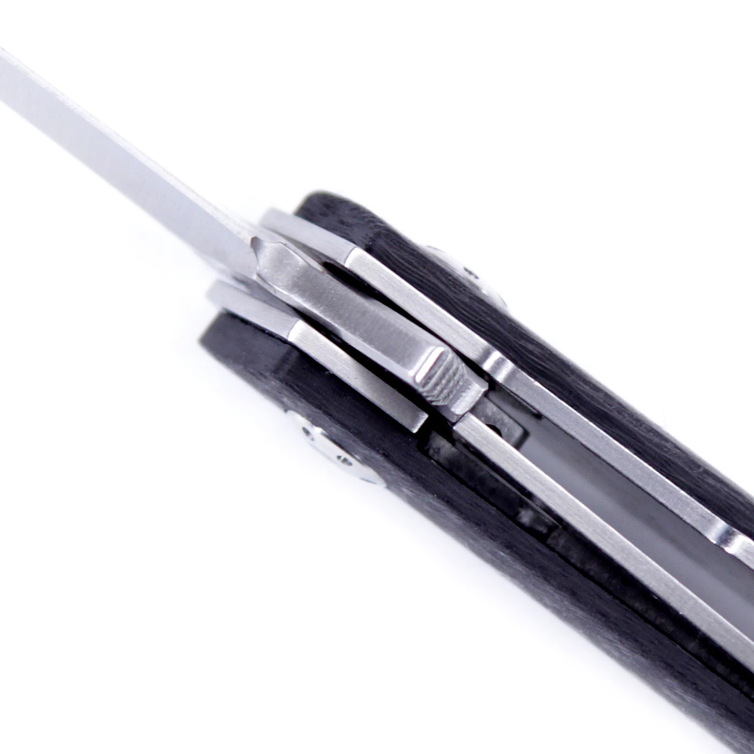 M63 Knife Kit - Dual Bearing Flipper Design - DIY Parts Kit W/Carbon Fiber Handles 11 M63 Knife Kit - Dual Bearing Flipper Design - DIY Parts Kit W/Carbon Fiber Handles - Image 9