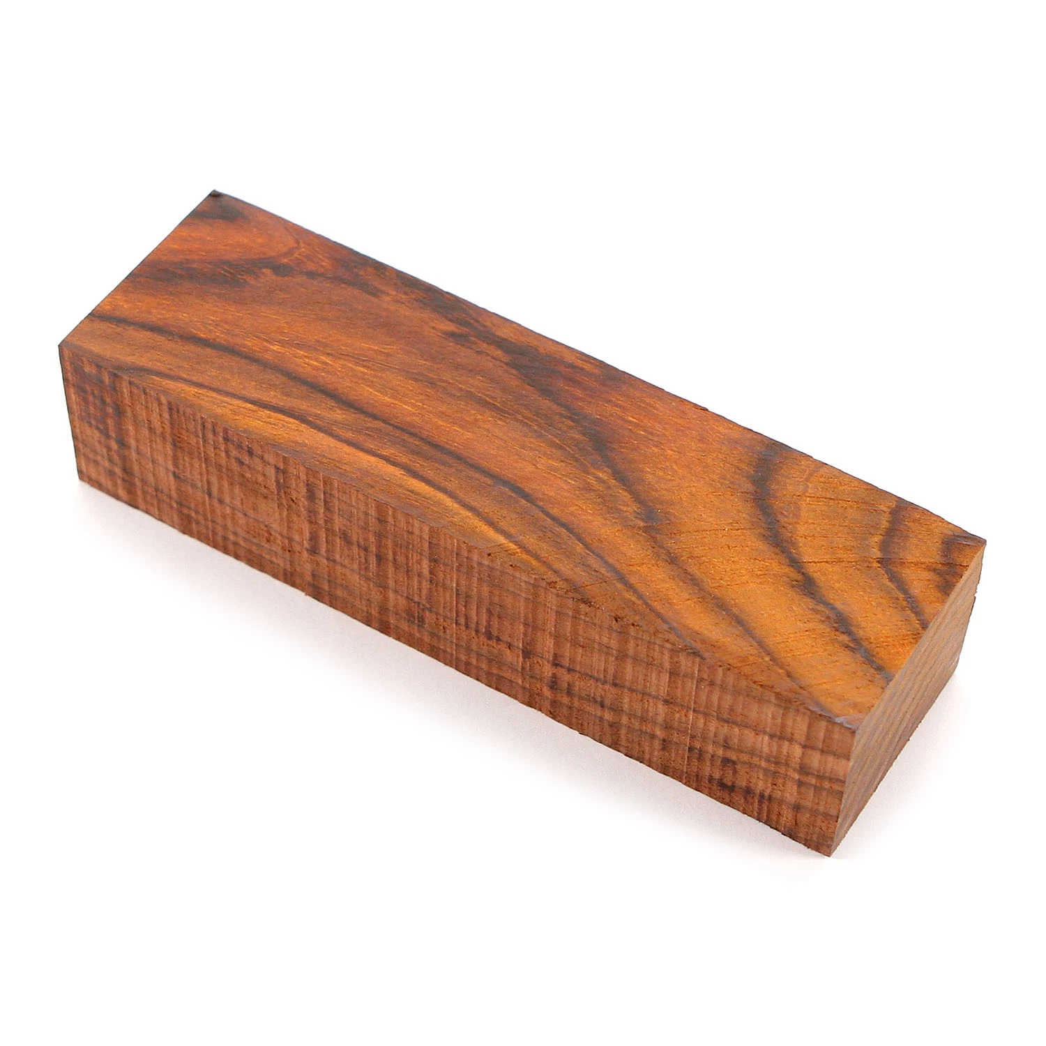 Mexican Cocobolo Wood - Handle Block - (Natural) - (5 X 1.5 X 1.25) - (Block 0521115) 3 Mexican Cocobolo Wood - Handle Block - (Natural) - (5 X 1.5 X 1.25) - (Block 0521115)