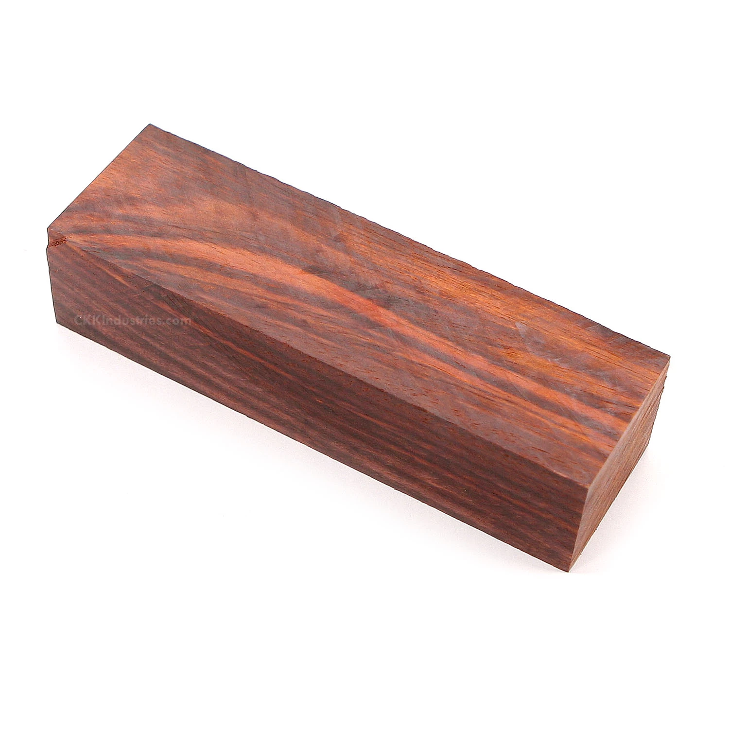 Mexican Cocobolo Wood - Handle Block - (Natural) - (5 X 1.5 X 1.25) - (Block 0521161) 3 Mexican Cocobolo Wood - Handle Block - (Natural) - (5 X 1.5 X 1.25) - (Block 0521161)