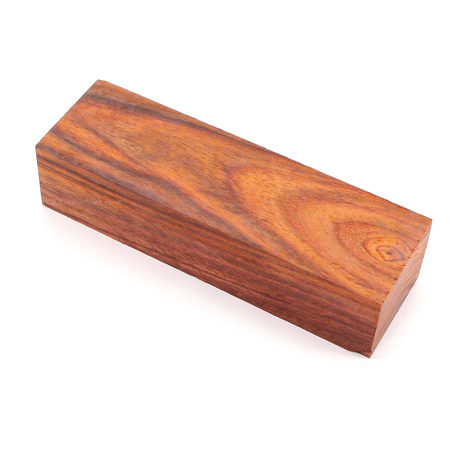 Mexican Cocobolo Wood - Handle Block - (Natural) - (5 X 1.5 X 1.25) - (Block 0521170) 3 Mexican Cocobolo Wood - Handle Block - (Natural) - (5 X 1.5 X 1.25) - (Block 0521170)