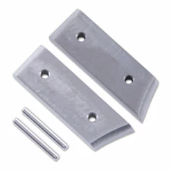 *Fisk/Black Vintage Bowie - Master Series Fixed Blade Knife Kit - W/Bubinga Scales -Knife Kits Sales Shop msjffb1 bolsters 1 1500 3