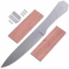 *Fisk/Black Vintage Bowie - Master Series Fixed Blade Knife Kit - W/Bubinga Scales 1 *Fisk/Black Vintage Bowie - Master Series Fixed Blade Knife Kit - W/Bubinga Scales -Knife Kits Sales Shop msjffb1 rsk bubinga 1 1500