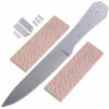*Fisk/Black Vintage Bowie - Master Series Fixed Blade Knife Kit - W/Lacewood Scales -Knife Kits Sales Shop msjffb1 rsk lacew 1 1500