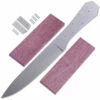 *Fisk/Black Vintage Bowie - Master Series Fixed Blade Knife Kit - W/Purpleheart Scales -Knife Kits Sales Shop msjffb1 rsk prphrt 1 1500