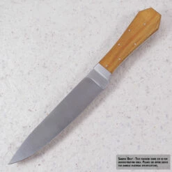 *Fisk/Black Vintage Bowie - Master Series Fixed Blade Knife Kit - (Blade Blank, Bolsters & Pinstock) -Knife Kits Sales Shop msjffb1 sample 1 1500