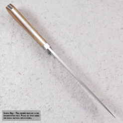 *Fisk/Black Vintage Bowie - Master Series Fixed Blade Knife Kit - (Blade Blank, Bolsters & Pinstock) -Knife Kits Sales Shop msjffb1 sample 2 1500