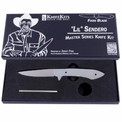 Lil Sendero - Master Series Fixed Blade - DIY Blade Kit W/Curly Maple Scales 9 Lil Sendero - Master Series Fixed Blade - DIY Blade Kit W/Curly Maple Scales -Knife Kits Sales Shop msjffb2 4 1500 2