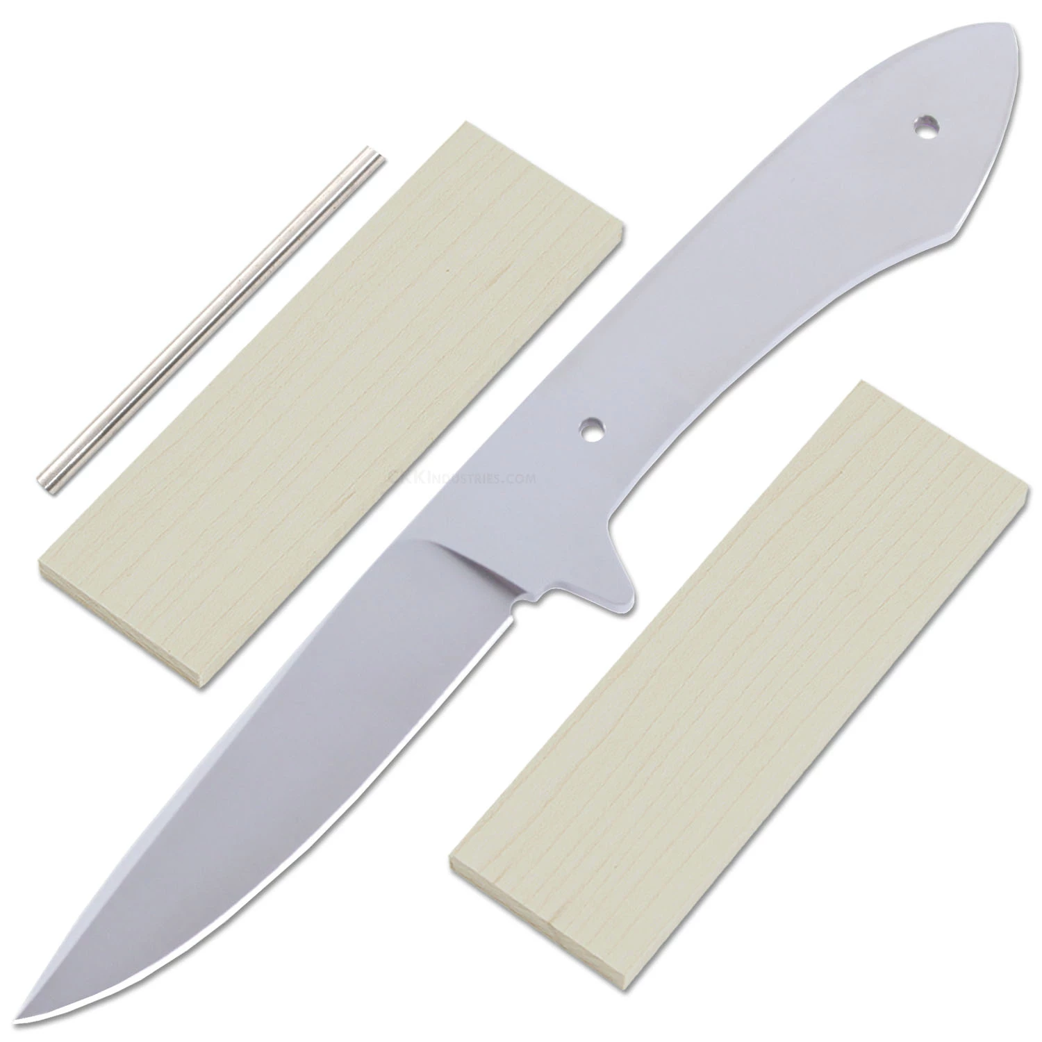 Lil Sendero - Master Series Fixed Blade - DIY Blade Kit W/Curly Maple Scales 3 Lil Sendero - Master Series Fixed Blade - DIY Blade Kit W/Curly Maple Scales