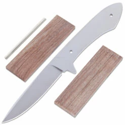 Lil Sendero - Master Series Fixed Blade - DIY Blade Kit W/Walnut Scales