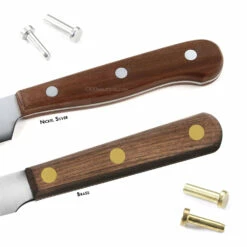 Cutlery Rivets With Step Drill Combo Kit - (.312HD X .155 SD X .520 OAL) - (Nickel Silver) -Knife Kits Sales Shop nsbrcr sample 1 1500 1