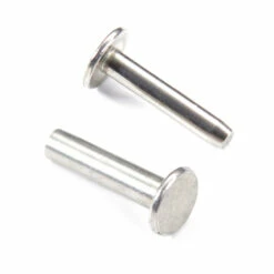 Cutlery Rivets With Step Drill Combo Kit - (.312HD X .155 SD X .750 OAL) - (Nickel Silver) 8 Cutlery Rivets With Step Drill Combo Kit - (.312HD X .155 SD X .750 OAL) - (Nickel Silver) -Knife Kits Sales Shop nscr516 625 1 1500