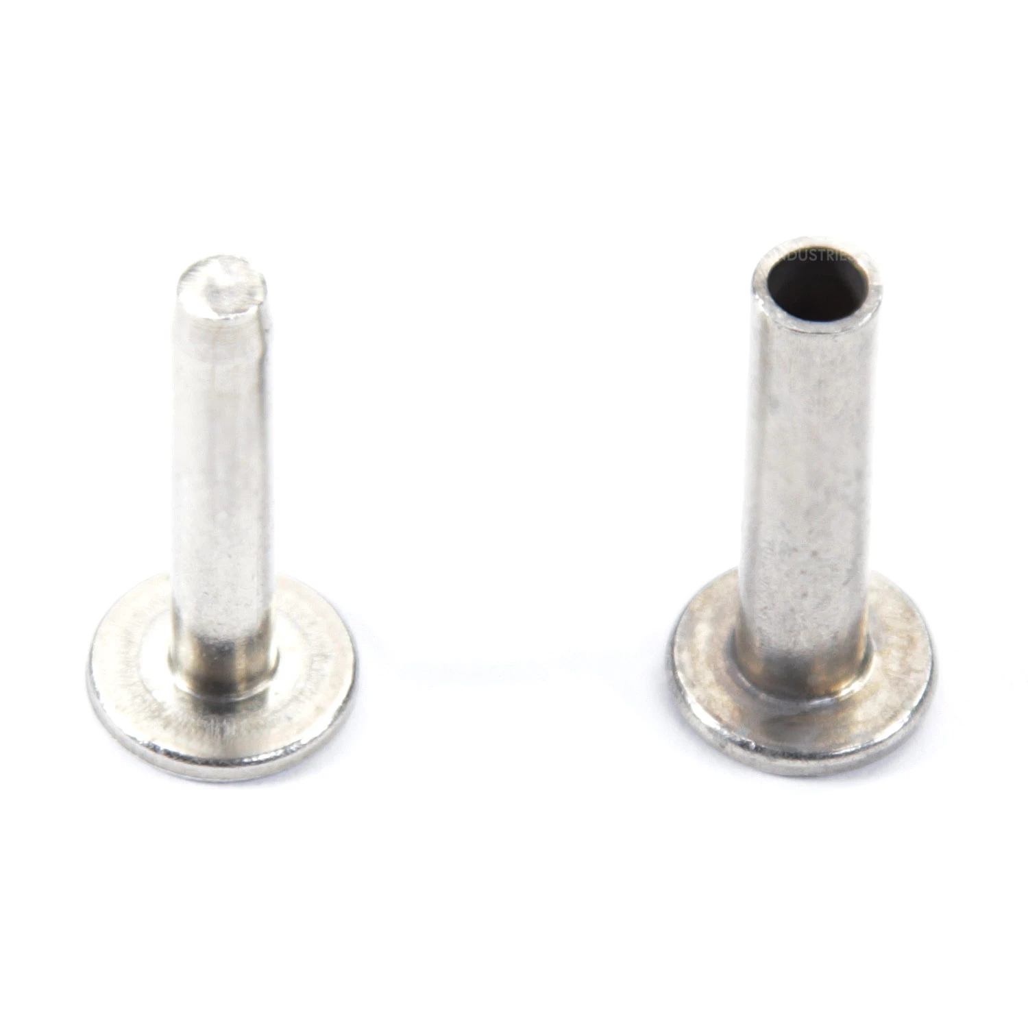 Cutlery Rivets With Step Drill Combo Kit - (.312HD X .155 SD X .750 OAL) - (Nickel Silver) 5 Cutlery Rivets With Step Drill Combo Kit - (.312HD X .155 SD X .750 OAL) - (Nickel Silver) - Image 3