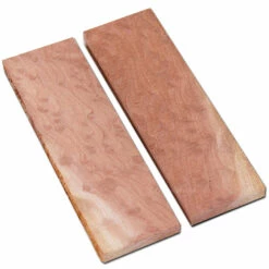 Redwood - Handle Scale Set - (Burl) - (Presentation Grade) - (Natural) - (5.0 X 1.5 X 0.25) -Knife Kits Sales Shop redwood burl 1b 1 1500