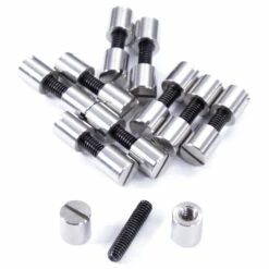 Acorn Nut Fasteners - Luke Rivets For Handles - (.312HD X 8-32US X 1L) - Stainless Steel - (10 Pk)