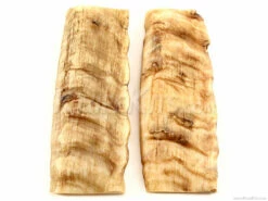 Sheep Horn - Knife Handle Scales - 5yrs Dried - (4.9 X 1.4 X .3) - (Set 316-186)