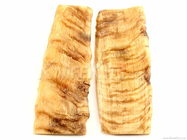 Sheep Horn - Knife Handle Scales - 5yrs Dried - (4.8 X 1.6 X .2) - (Set 316-197) 3 Sheep Horn - Knife Handle Scales - 5yrs Dried - (4.8 X 1.6 X .2) - (Set 316-197)