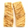 Sheep Horn - Knife Handle Scales - 5yrs Dried - (4.8 X 1.3 X .3) - (Set 316-204) -Knife Kits Sales Shop sheep scl 316 204 600