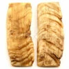 Sheep Horn - Knife Handle Scales - 5yrs Dried - (4.8 X 1.5 X .3) - (Set 316-294) -Knife Kits Sales Shop sheep scl 316 294 600