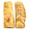 Sheep Horn - Knife Handle Scales - 5yrs Dried - (4.9 X 1.5 X .3) - (Set 316-372) -Knife Kits Sales Shop sheep scl 316 372 600