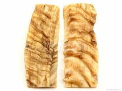 Sheep Horn - Knife Handle Scales - 5yrs Dried - (4.87 X 1.5 X .4) - (Set 316-454)