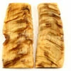 Sheep Horn - Knife Handle Scales - 5yrs Dried - (4.87 X 1.68 X .3) - (Set 316-497) -Knife Kits Sales Shop sheep scl 316 497 600