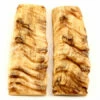 Sheep Horn - Knife Handle Scales - 5yrs Dried - (4.81 X 1.5 X .4) - (Set 316-591) 2 Sheep Horn - Knife Handle Scales - 5yrs Dried - (4.81 X 1.5 X .4) - (Set 316-591) -Knife Kits Sales Shop sheep scl 316 591 600