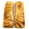 Sheep Horn - Knife Handle Scales - 5yrs Dried - (4.87 X 1.31 X .5) - (Set 316-690) -Knife Kits Sales Shop sheep scl 316 690 600