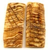Sheep Horn - Knife Handle Scales - 5yrs Dried - (4.87 X 1.81 X .4) - (Set 316-713) 1 Sheep Horn - Knife Handle Scales - 5yrs Dried - (4.87 X 1.81 X .4) - (Set 316-713) -Knife Kits Sales Shop sheep scl 316 713 600
