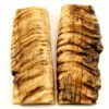 Sheep Horn - Knife Handle Scales - 5yrs Dried - (4.87 X 1.62 X .6) - (Set 316-744) -Knife Kits Sales Shop sheep scl 316 744 600