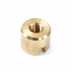 Tang Nut - Brass - (.390 D X .312 L) - 8-32 Thread - (10 Pk) -Knife Kits Sales Shop tgnut 312390832 B 2 1500