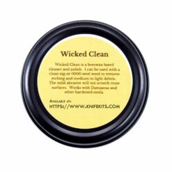 WICKED CLEAN - (2.0 Oz.) - Cutting Edge Knife Cleaner - For Stainless, Damascus, And Carbon Steel 7 WICKED CLEAN - (2.0 Oz.) - Cutting Edge Knife Cleaner - For Stainless, Damascus, And Carbon Steel -Knife Kits Sales Shop wicked clean 2oz 3 1500